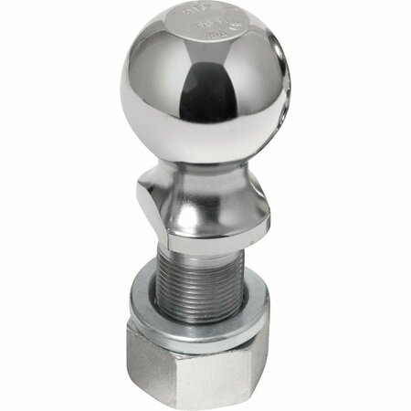 REESE TOWPOWER Class IV Hitch Ball, 2 In. x 1-1/4 In. x 2-3/4 In. 7033936